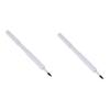 Balacoo 2pcs Cosmetics Lip Brush Makeup Tool Kit Lipstick Applicator Makeup Brush Lipstick Brush Applicator Lip Applicators Lip Brush Applicator Lip Gloss Brush Portable Travel White, 9.3*1cm view 1