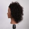 Aliyah [Textured Hair Mannequin] 100% Human Hair Practice Doll head view 3