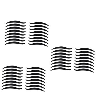 balacoo 240pairs Temporary Eyeliner Stickers Double Sided Eyelid Tape for Eyes Self-adhesive Liner Stickers for Instant Eye Makeup for Party Stage