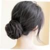 Ipetboom 4pcs Hair Bun Extension Scrunchies Hair Modelling Tool for Messy Buns Natural Chignon for Parties Weddings Daily Wear view 4