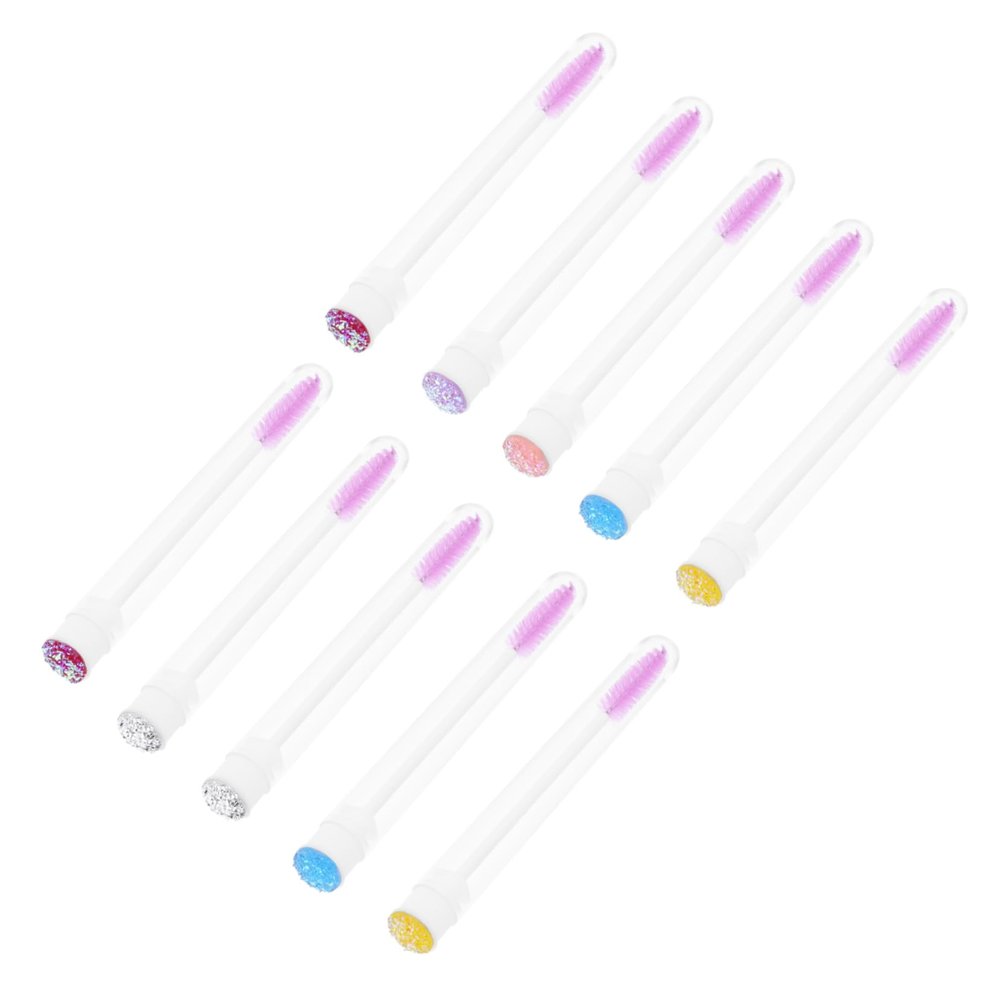 balacoo 20pcs Mascara Wands Tube Eyelash Extensions Kit Beauty Eyelash Makeup Applicator Sturdy