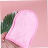 balacoo 12pcs Soft Facial Cleaning Gloves Makeup Removal Puff Exfoliating Gloves Reusable Face Pads view 2