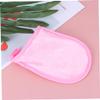 balacoo 12pcs Soft Facial Cleaning Gloves Makeup Removal Puff Exfoliating Gloves Reusable Face Pads view 3