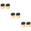 balacoo 6pcs Portable Beard Brush Multi-use Bristle Beard Comb for Men Hair Removal Tool for Neck and Face Ergonomic Handle for Comfortable Grip for Barbers and Home Use view 1