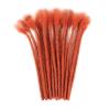 0.6cm Ginger Loc Extensions Human Hair 8 Inch 30 Strands Thickness 100% Full Handmade Permanent Dreadlock Extensions Human Hair for Women/Men/Kids Can Be Dyed Bleached Curled (350#) view 1
