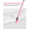 Hubceuo 16 Pieces Nail Rhinestones Picker Replacement Tips for Nail Dotting Pen to Pick Up Nail Gem Jewelry view 2