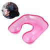 Healeved 2pcs Professional Hair Neck Tray Hairdressing Perming Tray for Salon Use Multi-Functional Design for Hair Washing Coloring and Cutting Easy to Use and Clean Grooved Support view 3