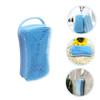 Angoily 2pcs Body Scrub Brush for Shower Silicone Bathing Brush Double-Sided Bath Exfoliating Scrubber Comfortable Handle view 2