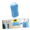 Angoily 2pcs Body Scrub Brush for Shower Silicone Bathing Brush Double-Sided Bath Exfoliating Scrubber Comfortable Handle view 4