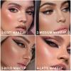 FEELANY PROFESSIONAL MAKEUP Long Lasting Waterproof Eyeshadow Palette 11 Ultra-pigmented Shimmer & Matte Shades and Naked & Brown Warm Neutral makeup palette with Mirror - Blendable Multi-Purpose view 2