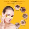 Under Eye Patches for Puffy Eyes Treatment 30 Pairs, 24K Gold Under Eye Masks for Dark Circles and Puffiness, Eye Gel Pads w/ Collagen, Sodium Hyaluronate, Rose Essence for Eye Bags Treatment view 2