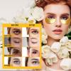 Under Eye Patches for Puffy Eyes Treatment 30 Pairs, 24K Gold Under Eye Masks for Dark Circles and Puffiness, Eye Gel Pads w/ Collagen, Sodium Hyaluronate, Rose Essence for Eye Bags Treatment view 4