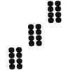 Mipcase 12pcs Makeup Brush Cleaner Sponge Portable Eye Shadow Brush Cleaning Tool Easy Use for Travel and Home Use view 1