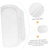 Anneome Bathtub Pillow Absorbent Bath Mat Wedge Pillow Non-Slip Bath Pillow Suction Cup Bath Pillow Piggy Bank for Adults Tub Neck and Back Headrest White PVC Absorb Water view 4