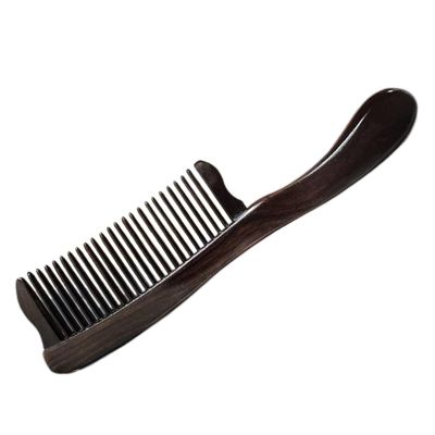 TERPON Wooden Comb Natural Sandalwood Super Narrow Tooth Wood Massage Combs No Static Beard Comb Hair Styling Wooden Hair Combs (Color : F, Size : 1)