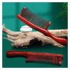 TERPON Wooden Comb Natural Sandalwood Super Narrow Tooth Wood Massage Combs No Static Beard Comb Hair Styling Wooden Hair Combs (Color : F, Size : 1) view 3