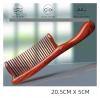 TERPON Wooden Comb Natural Sandalwood Super Narrow Tooth Wood Massage Combs No Static Beard Comb Hair Styling Wooden Hair Combs (Color : F, Size : 1) view 4