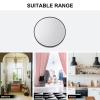 minkissy 3pcs Magnifying Suction Cup Makeup Mirror Round High Definition Mirror for Easy Application for Home Travel Use for Tweezing and Shaving view 4