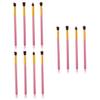 Housoutil 12pcs Professional Eye Shadow Makeup Brush Set by Soft Horse Hair for Travel view 1