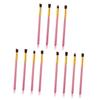 Housoutil 12pcs Professional Eye Shadow Makeup Brush Set by Soft Horse Hair for Travel view 3