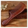 Unisex Sandalwood Comb Women Men Home Travel Wood Antistatic Fine-toot Wooden Handles Wooden Hair Combs (Color : Green Fine Teeth, Size : 1) view 3