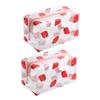 4 Pcs Transparent Cosmetic Bag Travel Makeup Bag Makeup Storage Container Girl South Korea Make up, As Shown 3x2pcs, 19x9cmx2pcs view 1