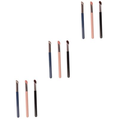 minkissy 9pcs Finger Pulp Shape Concealer Brushes for Precise Makeup Application Random Color for Covering Blemishes and Dark Circles Comfortable Grip for Women