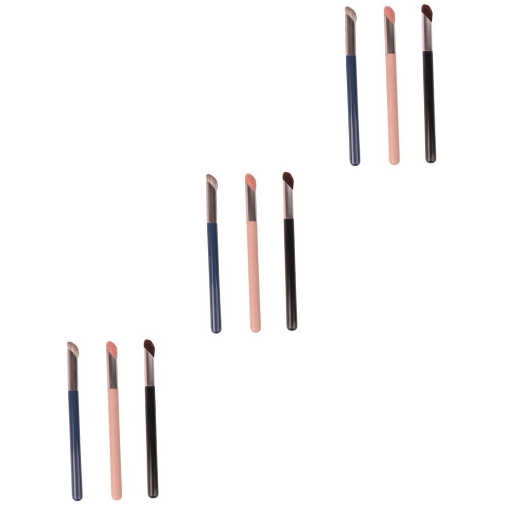 minkissy 9pcs Finger Pulp Shape Concealer Brushes for Precise Makeup Application Random Color for Covering Blemishes and Dark Circles Comfortable Grip for Women