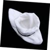 Housoutil 1pair Wax Cover Thin Moisturizing Foot Strap for Heat Therapy White Insulated Cotton for Spa and Home Use Moisture Absorption Paraffin Wax view 2