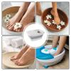 difas Foot Soaking Basin, Foldable Pedicure Feet Tub, Portable Leakproof Pedicure Soak Tub, Stress Relief Foot Bath with Massage Roller, Multi Purpose Feet Soak Tubs for Car Homes and Outdoor view 2