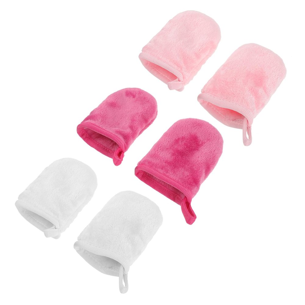 Angoily 18pcs Lazy Makeup Remover Gloves for Gentle Facial Cleansing Super Exfoliating Mitts for Women Efficient Makeup Removal Face Washing Travel Beauty Tool