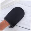 FOMIYES 6pcs Self Tanning Applicator Mitts Soft Lint Tanning Gloves for Effortless Application Black for Coverage view 2