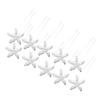 FOMIYES 10pcs Rhinestone Star Fish Hairpin for Wedding Hair Accessories Elegant Bridal Hair Clips for Women and Girls for Special Occasions and Parties view 1