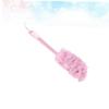 Angoily 2pcs Bath Scrubber Long Handle Shower Brush Body Sponge Exfoliator Gentle Lather Maker view 2
