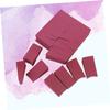 Angoily Hydrophilic Makeup Powder Puff Set 24pcs Non-latex Wedge Sponges Gentle Cosmetics Sponge for Face Perfect for Liquid Compact Foundation (wine) view 4