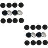 Angoily 2sets Cleaning Sponge Set Quick Dry Makeup Brush Cleaner Single Layer Sponges Replacement Cotton for Efficient Dry Cleaning for Removing view 1