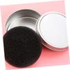 Angoily 2sets Cleaning Sponge Set Quick Dry Makeup Brush Cleaner Single Layer Sponges Replacement Cotton for Efficient Dry Cleaning for Removing view 2