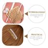 Angoily 4pcs Pearl Hair Comb Hair Clip Comb Scalp Massager Massage Deform Break Resistance view 3