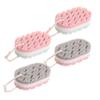 Angoily 8pcs Body Exfoliator Scrub Sponge Towel Positivte Exfoliating Tool Bathing Sponge Back Scrubber for Skin Types Random Color view 3