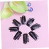 Angoily 200pcs Lovely Cartoon Hair Clips Gear Wig Clips for Hair Extensions Black Elegant for Parties Quick Styling and Comfortable Fit view 2