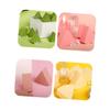 Angoily 36pcs Coral Orange Makeup Sponge Applicators Wet Dry Use Sector Shaped Cosmetic Puff for Foundation Concealer Blush and Highlighter Soft Hydrophilic Material for Effortless view 4