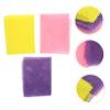 Angoily 6pcs African Exfoliating Shower Nets Body Scrubber Mesh Washcloth Deep Cleansing Bath Sponge Strong Water Absorption for Men Women Machine Washable Easy Storage view 2