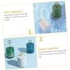Angoily 1pc Soap Foam Maker Facial Foaming Bottle Foaming Lotion Dispenser Form Maker Hand Tools Face Foaming Making Tool Cleansing White Pp Sparkling Bottle view 2