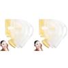 Angoily 2sets Silicone Mask Covers Reusable Face Mask Sheets for Women Skincare 3pcs*2 view 1
