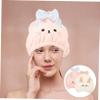 Angoily Sets Long Hair Bath Cap Quick Dry Cloth Women's Hair Drying Cap Soft Cat Towel Absorbent for Women Pcs view 3