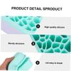 Housoutil Creative Silicone Makeup Brush Holder and Drying Rack Organizer Lightweight and Portable Cosmetic Brush Display Shelf for Travel and Home Use view 2