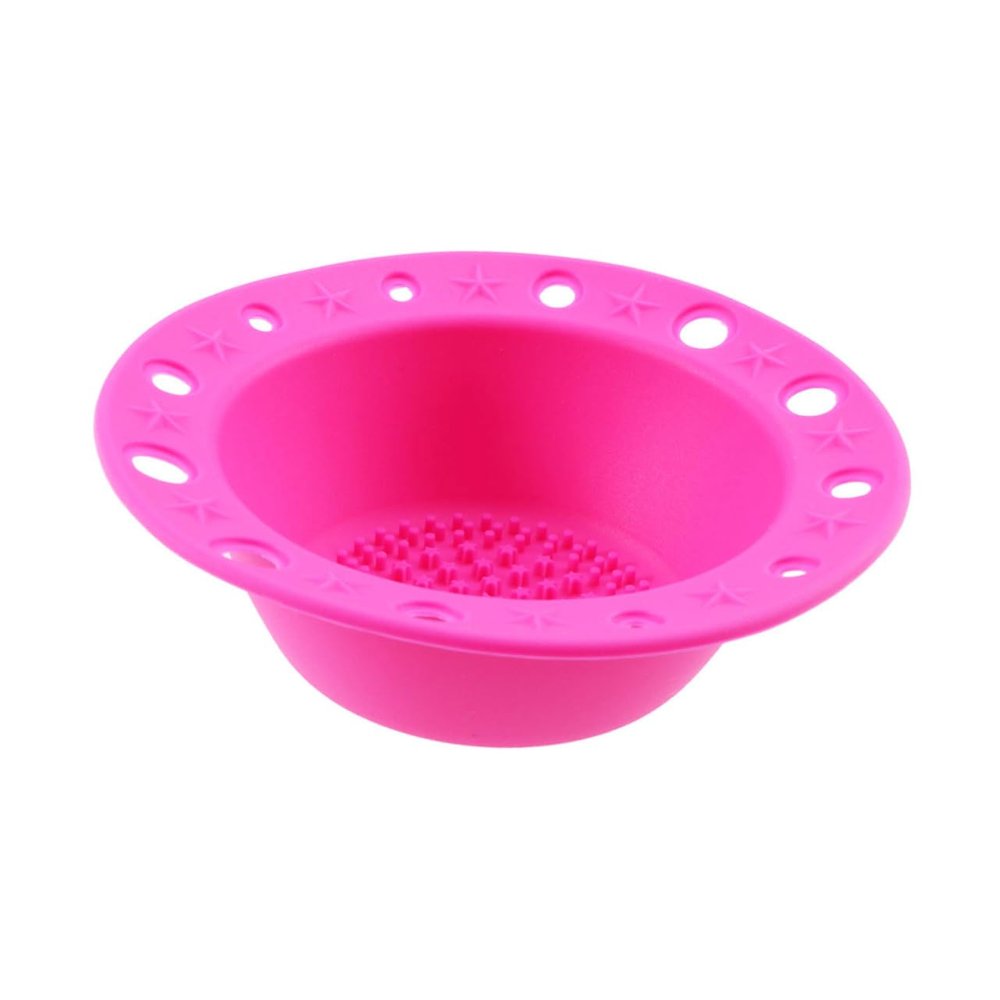 Housoutil Silicone Makeup Brush Cleaner Dot Texture for Deep Cleaning and Easy Carrying