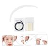 Angoily 5sets Eyebrow Positioning Ruler Tool for Symmetrical Eyebrow Measurement Transparent Brow Shape Template and Tattooing view 4