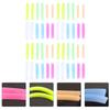 Angoily 72pairs Eyelash Perming Pads Silicone Lift Tools for Lash Curl Washable Reusable Flat Half Design for Comfortable Fit for Eyelash Extensions view 3