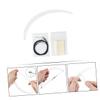 Angoily 4sets Eyebrow Ruler Tool for Precise Eyebrow Shaping and Positioning Transparent Measuring Tool for Beginners and Professionals view 2